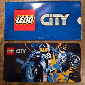 LEGO VIP CITY Motorcycle Tin Sign - NEW - 5007156